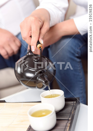 Nuturmort of Asian tea ceremony. Nuturmort of Asian tea ceremony. 15919836
