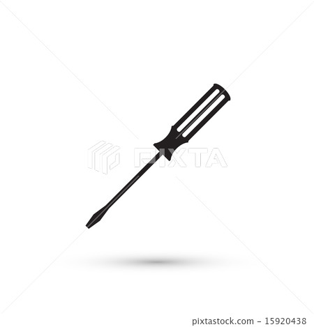 screwdriver isolated vector 15920438
