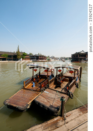 Water town boat 15924527