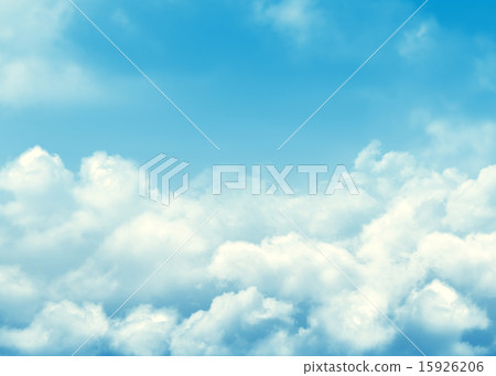 Blue sky and clouds background Blue sky and clouds background 15926206