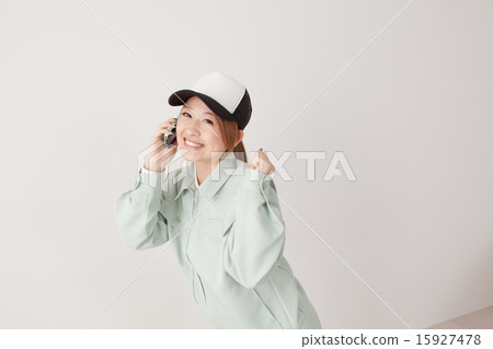 fist pump, work clothes, person 15927478