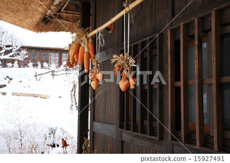 Preserved food under the roof Preserved food under the roof 15927491