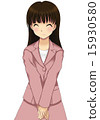 A suit (pink) woman 02 15930580