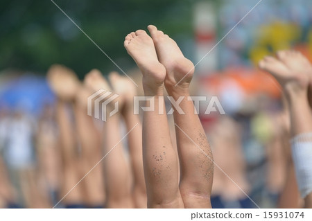 Elementary school sports festival gymnastics Elementary school sports festival gymnastics 15931074