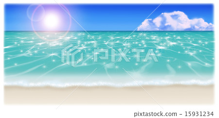 海灘的例證 海灘的例證 15931234