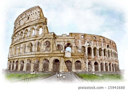 European background_006 - Stock Illustration [15941680] - PIXTA