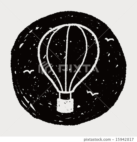 doodle hot air balloon doodle hot air balloon 15942817