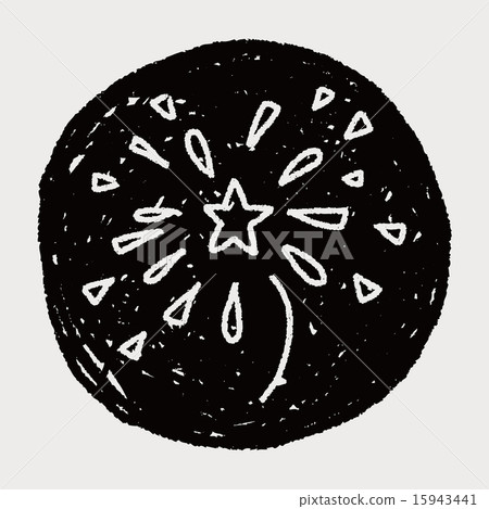 doodle firework doodle firework 15943441