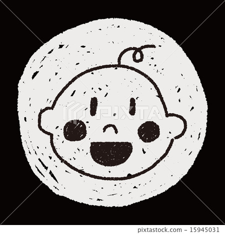 baby doodle drawing - Stock Illustration [15945031] - PIXTA
