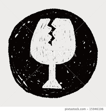 FRAGILE doodle drawing 15946106