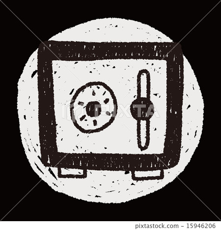 safety money box doodle drawing safety money box doodle drawing 15946206