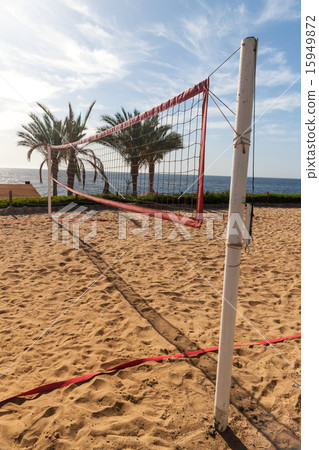 Beach at the luxury hotel, Sharm el Sheikh, Egypt 15949872