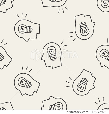 doodle brain idea doodle brain idea 15957928