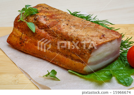 Raw bacon Raw bacon 15966674
