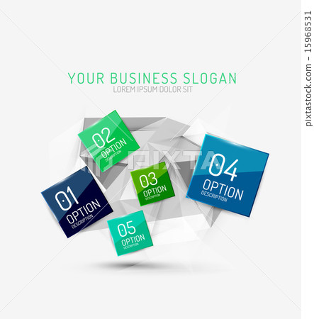 Vector fresh business abstract infographic - Stock Illustration ...