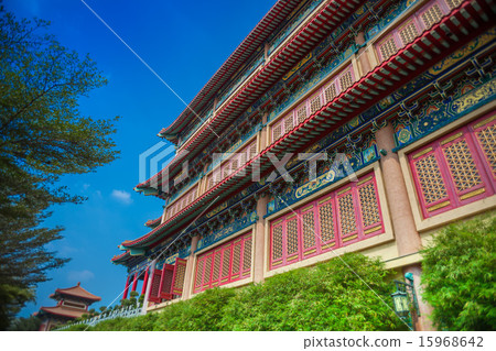 Chinese temple, Thailand. 15968642