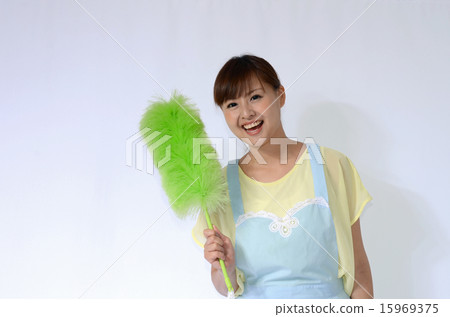 一條圍裙的主婦與靜電hataki 15969375