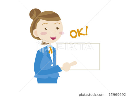 a businesswoman, office girl, introduction 15969692