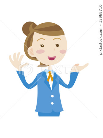 a businesswoman, office girl, introduction 15969710