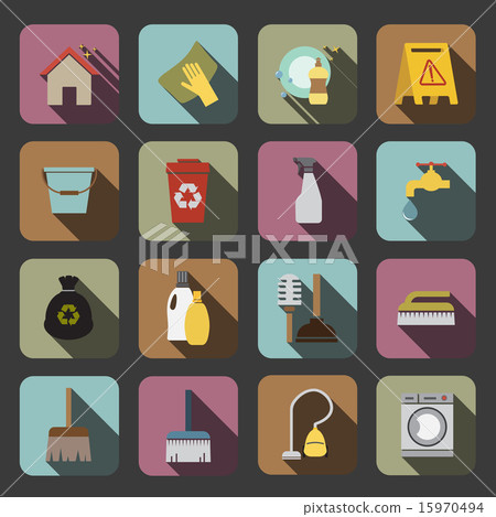 cleaning icon 15970494