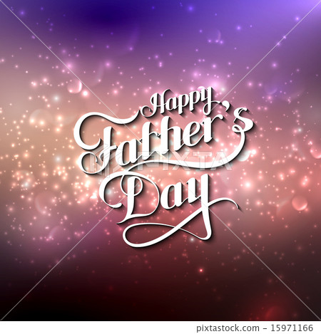 handwritten Happy Fathers Day retro label on blurred background handwritten Happy Fathers Day retro label on blurred background 15971166