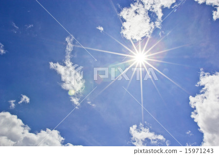 Sun and sky Sun and sky 15971243