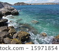 在海岸上的波浪 15971854