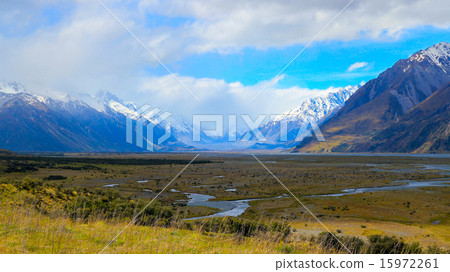 Tasman River Flows in Summer Tasman River Flows in Summer 15972261