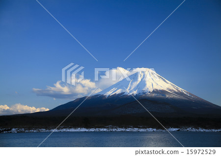 Mount Fuji and Shimodo Lake Mount Fuji and Shimodo Lake 15972529