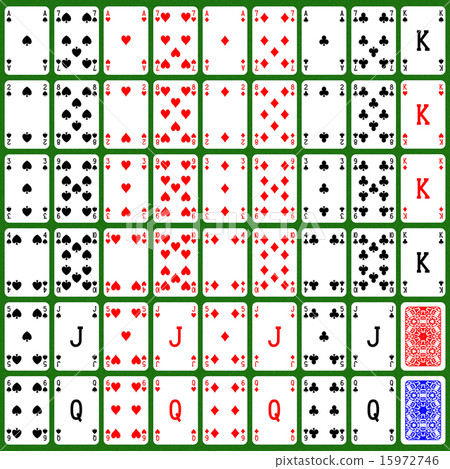 Playing card set generated hires texture Playing card set generated hires texture 15972746