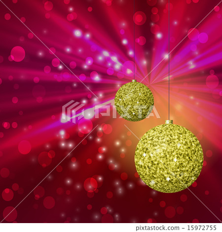 Christmas balls generated hires texture 15972755
