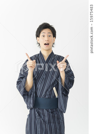 Blurred in Yukata 15975483