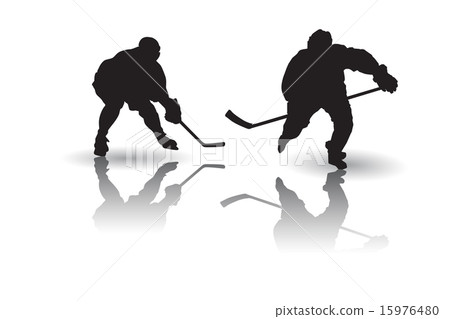 Ice hockey player Vector Ice hockey player Vector 15976480
