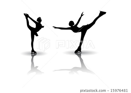 Ice Skating Posture Vector Ice Skating Posture Vector 15976481