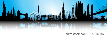 International Blue skyline International Blue skyline 15976487