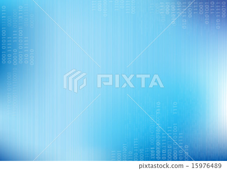Blue Binary Vector Background Blue Binary Vector Background 15976489