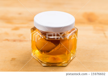 Egg shell soaked in apple cider vinegar Egg shell soaked in apple cider vinegar 15976602