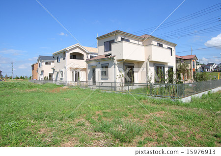 Construction residential area and land (vacant lot) residential land development 15976913