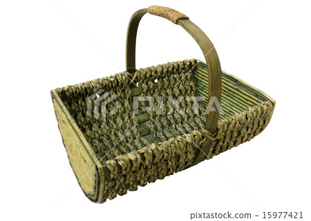 Wicker basket. Wicker basket. 15977421