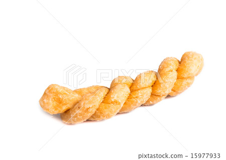 Twisted rope cookie, also known as roti pintal Twisted rope cookie, also known as roti pintal 15977933