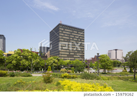 Katsuyama Park and Kitakyushu City Hall 15979162