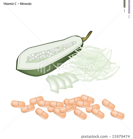 Unripe Papaya with Vitamin C and Minerals Unripe Papaya with Vitamin C and Minerals 15979474