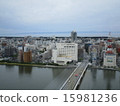 Niigata City and the Japan Sea 15981236
