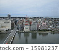 Niigata City and the Japan Sea 15981237