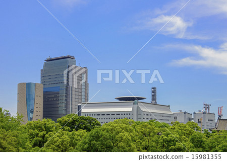 Osaka Prefectural Police Station · Broadcasting Station · Osaka History Museum Osaka Prefectural Police Station · Broadcasting Station · Osaka History Museum 15981355