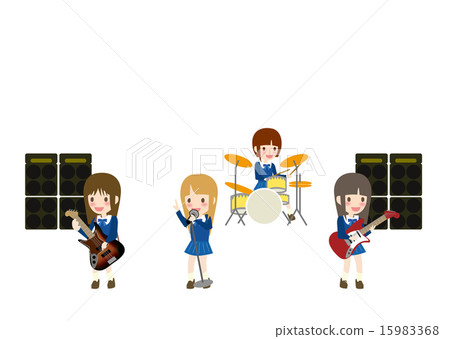Girls rock band Girls rock band 15983368