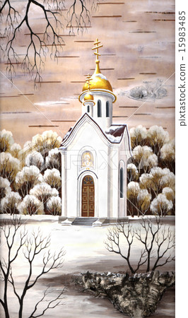 Chapel sacred Nikolay, Russia, Novosibirsk 15983485