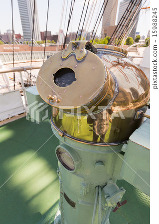 Compass of a ship 15988245