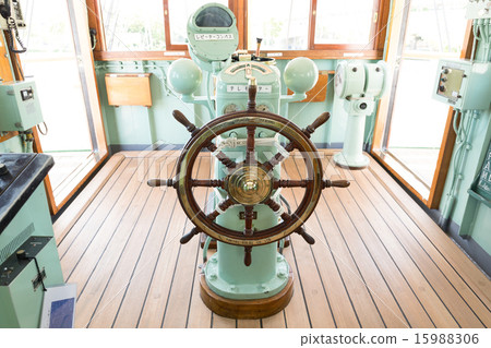 Steering room of ship 15988306