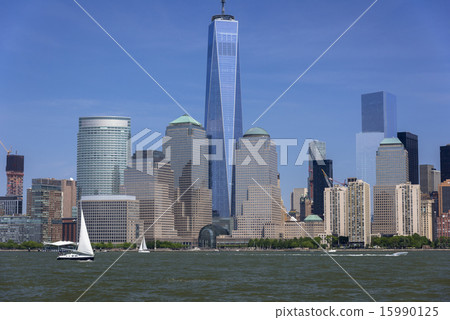 From Jersey City Manhattan Modern Buildings From Jersey City Manhattan Modern Buildings 15990125